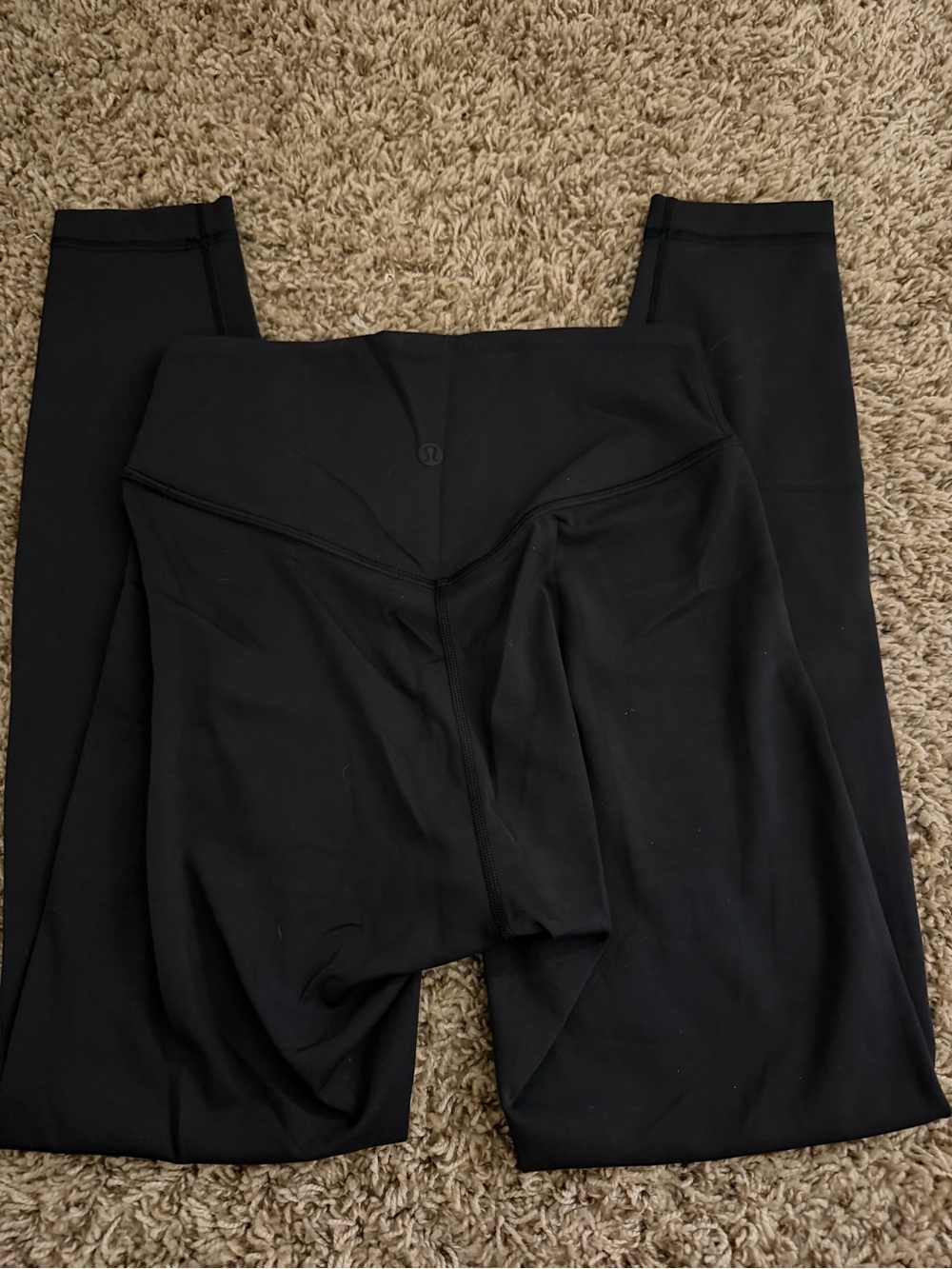 lululemon athletica Black High-Rise V-Band Leggings